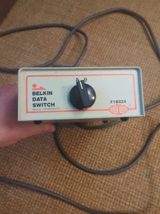 Belkin F1B024 Two Port Data Switch, DB25 connectors - Picture 1 of 5