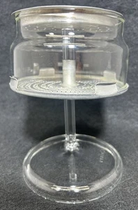 Pyrex Innenteile Pumpe und Korb 4 Tassen Flameware Glas Kaffee Kaffeemaschine - Bild 1 von 8