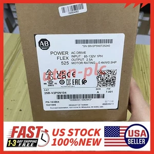 NEW ALLEN BRADLEY 25B-V2P5N104 Powerflex 525 AC Drive Controller 25BV2P5N104 - Picture 1 of 6