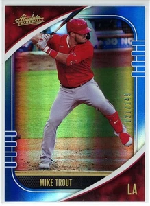 2021 Panini Absolute Mike Trout #83 Spectrum Blue /149 - Picture 1 of 2