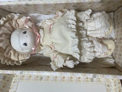 1985 Precious Moments Kristy Porcelain Doll - Image 1 of 2