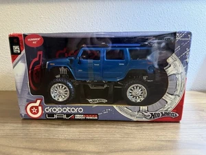 Hot Wheels Drop stars 1:18 Hummer H2 UAV Blue RARE Urban Assault Vehicle  - Picture 1 of 7