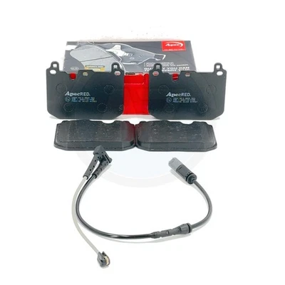 PARA BMW M135i M235i F40 F44 MINI JOHN COOPER FUNCIONA PASTILLAS DE FRENO DELANTERAS Y CABLE DE DESGASTE Foto 1 de 3