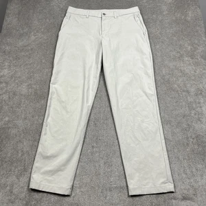 Pantalón chino de golf Lululemon ABC Classic-Fit 5 bolsillos 30L Warpstreme para hombre 32 Tech - Imagen 1 de 8