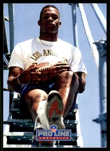 1991 Pro Line Portraits Roman Phifer RC Los Angeles Rams #210 - Picture 1 of 2