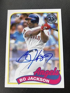 2024 Topps 89 35th Anniversary Bo Jackson On Card Autograph #89BA2-BJ - Picture 1 of 4