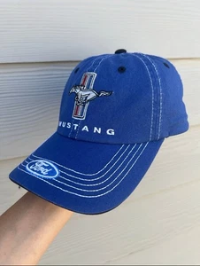 Gorra Ford Mustang azul con tirantes - Imagen 1 de 5