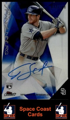 2015 Finest #FA-CSG Cory Spangenberg Autographs Blue Refractor #/150 - Image 1 of 2