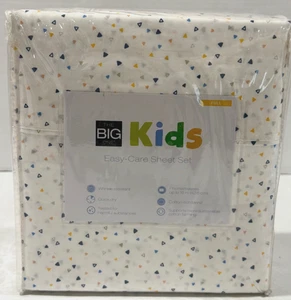 Neu The Big One Kinder 4-teiliges komplettes Lakenset Creme Multi - Bild 1 von 5