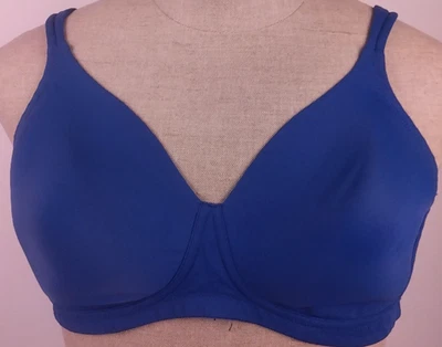 Sujetador Camiseta Inalámbrico Cobertura Completa Azul Leading Lady 5042 Talla 44 B.       (45) Foto 1 de 4