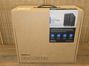 Brand New! Synology DiskStation DS718+ 2x Gb LAN, 1x eSATA Quad Core CPU NIB! - Photo 1/6