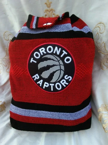 Toronto RAPTORS Fan Bag NBA Basketball Mexican Backpack Aztec Bag Cover