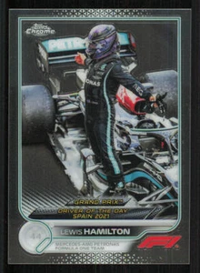 2022 Topps Chrome Formula 1 #176 Lewis Hamilton DOD - Picture 1 of 2