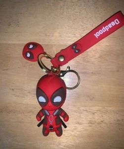 Deadpool Llavero Llavero Colgante Bolso Dije Marvel Comics Llavero Goma 3D - Imagen 1 de 3