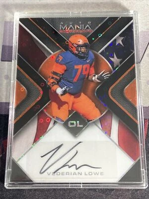 2022 Wild Card AUTO MANIA VEDERIAN LOWE RC AUTO #d 5/5 Vikings Rookie - Image 1 of 2