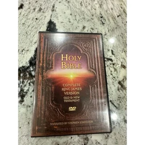 Holy Bible KJV Dramatized Narration DVD 2004 Religious Documentary 70+ Hrs - Imagen 1 de 7