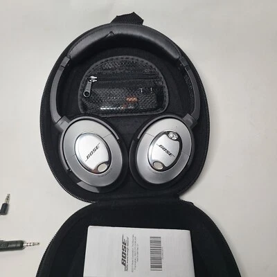 Bose QC15 QuietComfort Acoustic Noise Cancelling WIRED Headphones w/Case - Image 1 of 4