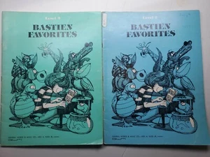 Bastien Favorites Sheet Music Level 2 & 3 1976 Rare - Picture 1 of 10