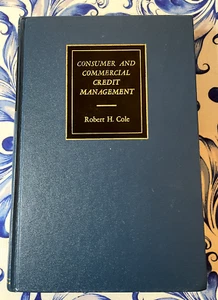 Verbraucher- und kommerzielles Kreditmanagement, Robert H. Cole, gebunden, Ex-Lib 1976 - Bild 1 von 8