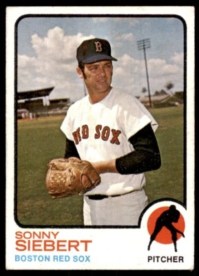 1973 Topps' Sonny Siebert A Baseball Cards #14 - Image 1 of 2