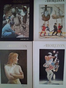 Horizon a Magazine of the Arts Volume 19. 1977 Complete 4 issues hardcover - Foto 1 di 1