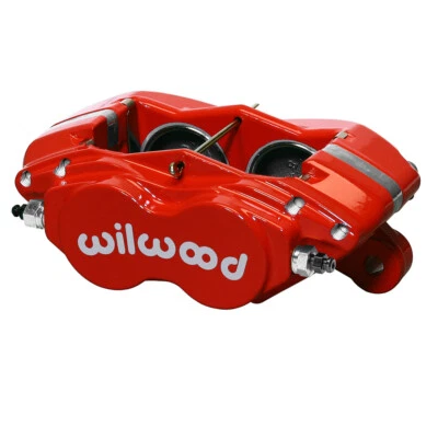 Wilwood 120-13551 Forged Dynalite-M Universal Lug Mount Caliper 4 Pistons Red - Image 1 of 2