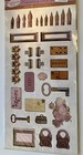 Sticker, TAPESTRY C.R.   Gibson CARDSTOCK  STICKERS -Lavender &  Lace-
