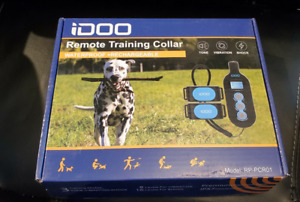 iDOO Remote Training Collar For 2 Dogs 330 Yard Range Model RP-PCR01