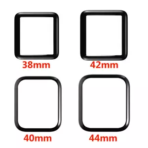 Schermo esterno ricambio lente vetro anteriore per iWatch 2 3 4 5 6 44 42 38mm - Foto 1 di 7