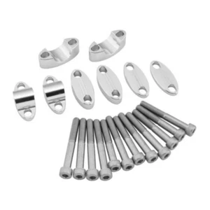 BikeMaster - YC-202SIL - Handlebar Risers for 1 1/8in. Bars, Silver - Picture 1 of 1