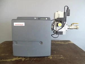 Weishaupt WG20N/1-C ZM-LN Gas-Gebläse-Brenner 35-200kW Heizung Bj2017 Gasarmatur - Picture 1 of 9