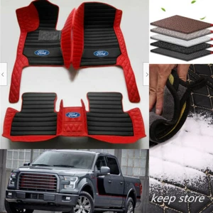 For Ford F150 Full Cab Car Floor Mats Auto Liner Carpets Waterproof 2004-2024 - Picture 1 of 28
