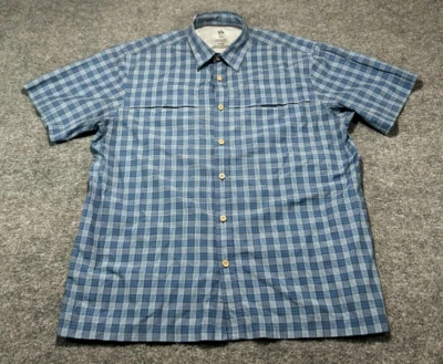 Arrow Adult Man Size Large Button Up Casual Short Sleeve Shirt - Image 1 of 4