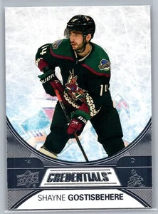 2021-22 Upper Deck Credentials #24 Shayne Gostisbehere Arizona Kojoten - Bild 1 von 2