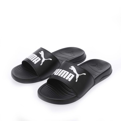 Sandali Uomo Puma Adulti Logo Popcat Sliders Nero