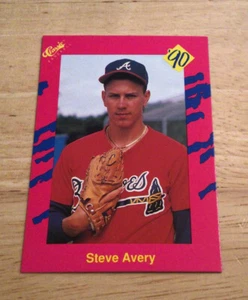 Steve Avery Braves 1990 Classic Update Pink # T4 - Picture 1 of 2