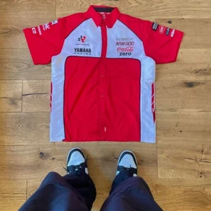 YAMAHA x COCA-COLA RACING SHIRT RACING EXCELLENT CONDITION SIZE L LARGE - Picture 1 of 6