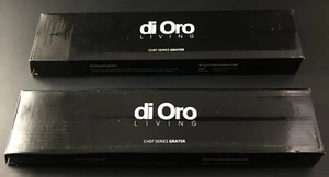 di Oro LIV IN G CHEF SERIES GRATER Lot Of 2 Vb3 - Picture 1 of 6