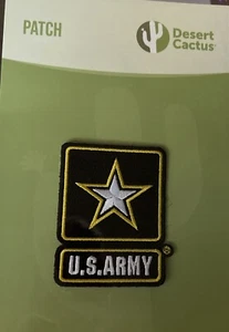 US ARMY STAR PATCH, Iron On, 2x3 “ - Picture 1 of 2