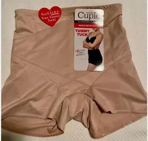 Cupid Extra Firm Control Waistline Boyshort Beige Size Medium NEW Tummy Tuck - Picture 1 of 1