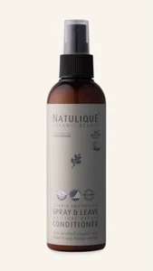 NATULIQUE Organic Beauty - Spray & Leave Conditioner. Hair Care. Vegan. 195ml - Picture 1 of 1