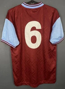 MEN RETRO REPLICA WEST HAM UNITED 1993/1994 SOCCER FOOTBALL SHIRT JERSEY SIZE S - Picture 1 of 9