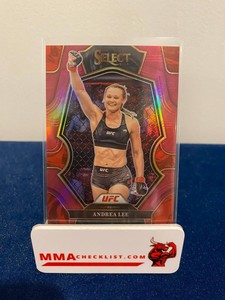 2023 Select UFC ANDREA LEE Premier Level Maroon /149 #158
