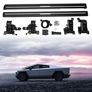 Deployable Power Electric Running Board Side Step Fits Tesla Cybertruck 2024 25 - Picture 1 of 22