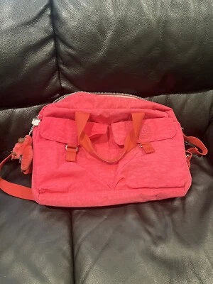 Bolso Kipling Pañal Bebé Rosa Bandolera Correa SIN CAMBIADOR ALMOHADILLA Foto 1 de 4