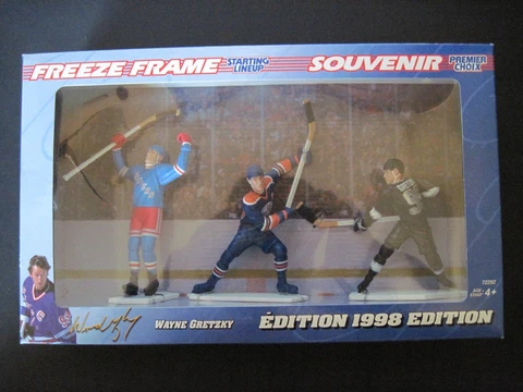 Starting Lineup 1998 Wayne Gretzky Freeze Frame Limited Edition NHL HOCKEY Great Cover