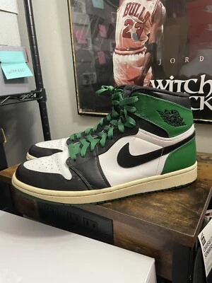 Talla 10.5 - Jordan 1 Retro Alto DMP Boston Celtics 2009 Foto 1 de 4