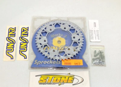 New Sunstar Works Z 48T 48 Tooth Steel Sprocket KTM Husqvarna Husaberg GasGas - Image 1 of 4
