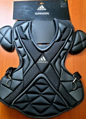 Adidas Pro Series 2.0 Protector de Pecho de Receptor 17" Béisbol Nuevo S99092 Negro Foto 1 de 4