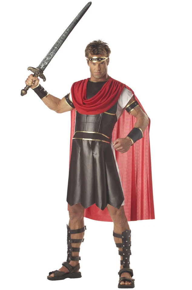 Hercules Roman Spartan Warrior Mens Costume - Image 1 of 1